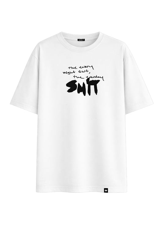White Oversized Rare Soul Tee