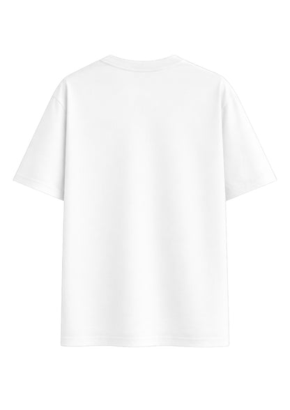 White Oversized Midnight Stallion Tee